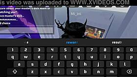 Roblox Master Trains New Slave: Blowjob Lessons?