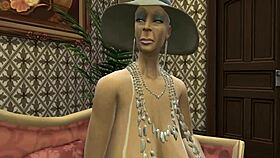 Granny Treat 3 with horny sugar ladies in Sims 4, so wild! 😍