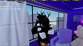 Roblox Master Trains New Slave: Blowjob Lessons?