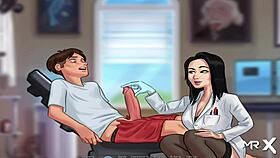 teacher discovers cock size anomaly in summertime saga hentai