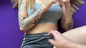 Curious Teen 18+ Step Siblings Try Sex With Raeley Love