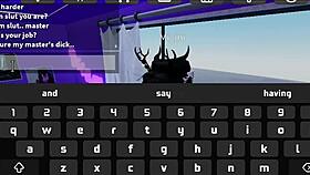 Roblox Master Trains New Slave: Blowjob Lessons?