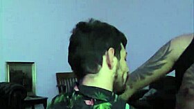 gay latin top dominates with handjob and assfucking