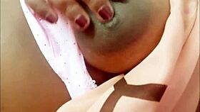 Manipuri chubby bhabhi indulges in pleasure
