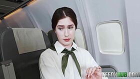 Perv Pilot Hot Pearl Ray Adler In Blowjob Action