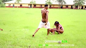 Milf flees after intense field fuck with big cock