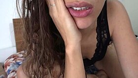 Joi instructing cum in mouth when requested