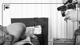 Behind the scenes, big-ass actress takes monster cock anally