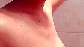 beautiful anchor live shows footjob blowjob in bathroom with pee and wash