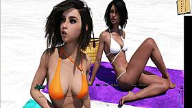 intertwined underwater kissing with layla