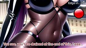Stroke to scathach's femdom edging in pov!