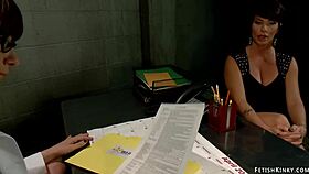 Huge tits milf lesbian whipping ass? Yes!