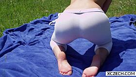 Erotic yoga with Alexis Crystal 😍