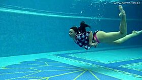 Hot Big Ass Euro Milf Sazan Underwater Erotics!