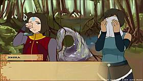 sloopy korra in four elements trainer book 4 love part 62