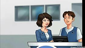 managers daughter sucks my dick behind the front desk