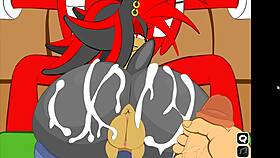 Shadow gets a dose of cock in her pussy