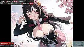 uncensored japanese hentai music video featuring yunyun 210 ai cgs