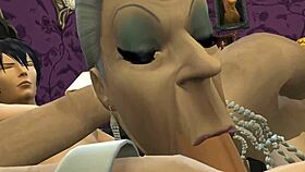Granny Treat 3 with horny sugar ladies in Sims 4, so wild! 😍