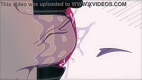 mei mei giving sloppy blowjob in public park