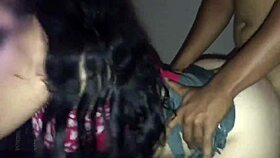 Latina amateur moans loudly during intense fucking