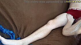 New year starts with hot blowjob