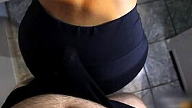 Dry Humping In Leggings Leads To Cum In Pants