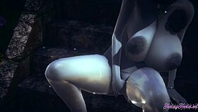 Lady Dimitresku Fingers Herself And Squirts Passionately In The Rain