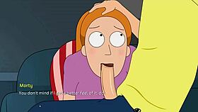 Rick and Morty: A Way Back Home - Beth's erotic adventure