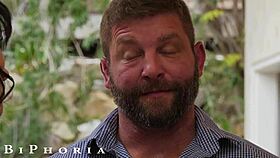 Biphoria Landlord Fucks Tenant and Husband for Rent in MMF Assfucking