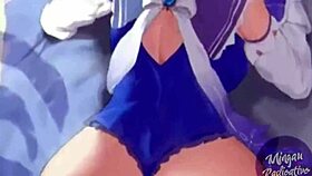 Big tits anime babe moves in Mingrad 27