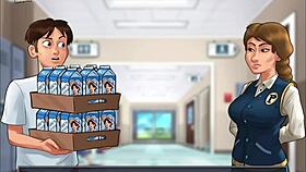 i'm playing summertime saga 167, it's so fun