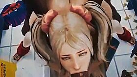 Futanari Blowjob Compilation