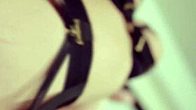 scarlet chase, the goddess, feeds her butthole on camera