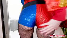 Arielle Aquinas Gives Amazing POV Blowjob in Costume on Knees