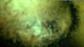 black couple making homemade tape with hardcore fucking