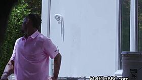 Curvy Redhead Deepthroats Lovers' Massive BBC