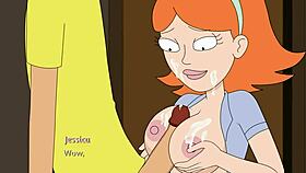 Rick and Morty: A Way Back Home - Beth's erotic adventure