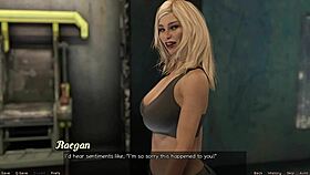 Curvy Reagan gets creampied to get pregnant in space