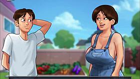 i'm playing summertime saga 167, it's so fun