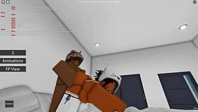 First Time Amateur Bent Over In Roblox