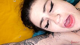 hot fetish model gets bound in bondage