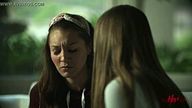 Watch Bella and Laney lick and scissor in this wet love story!