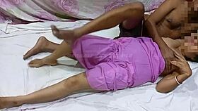 Desi couple devar and bhabhi get into creampie fucking with dirty talk 😏