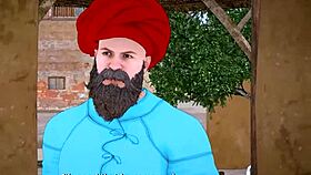 Indian Step Father In Law Took Advantage Of His Step Sons Absence And Fucked His Step Daughter Vigorously With Hindi Audio