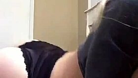 A Beautiful Brunette Teen Performs Solo Fetish On Webcam.