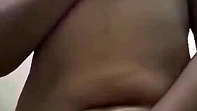 Secret shower masturbation for the neighbor's view