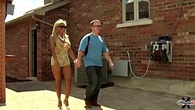 Maxine unleashes huge blonde ass toys on dildo boobs lesbian tits