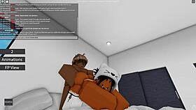 First Time Amateur Bent Over In Roblox