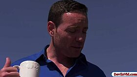 Yo, Adriana Maya riding stepdad's massive cock feels unreal!